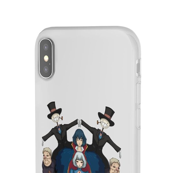 Studio Ghibli Howl's Moving Castle - Howl’s Moving Castle Characters Mirror iPhone Cases-Accessories, Howl's Moving Castle, Phone Case, Studio Ghibli Howl's Moving Castle