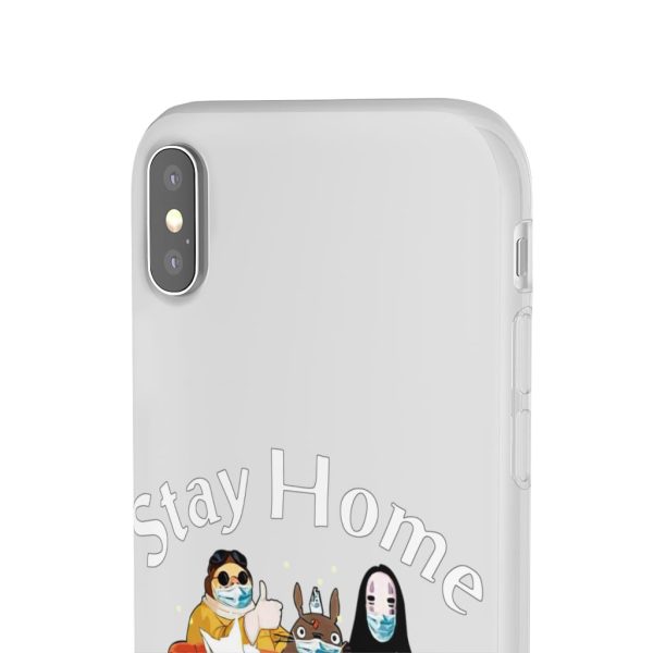 Stay Home and Watch Ghibli Movie iPhone Cases-Accessories, Phone Case