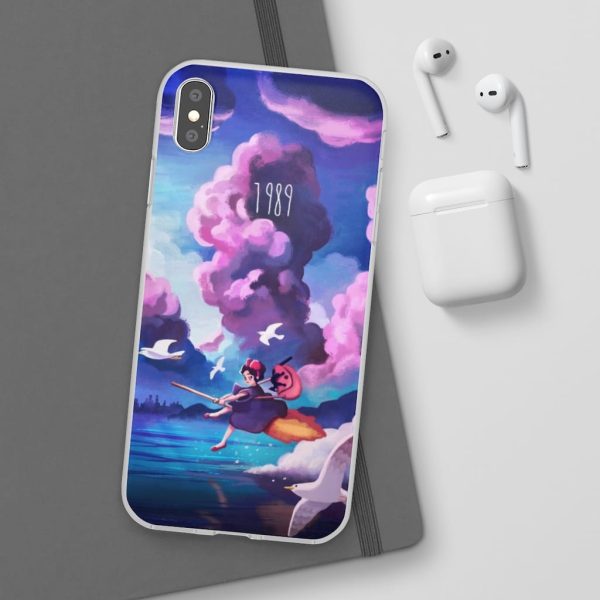 Movie Kiki's Delivery Service - Kiki’s Delivery service 1989 Illustration iPhone Cases-Accessories, Kiki's Delivery Service, Movie Kiki's Delivery Service, Phone Case