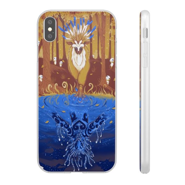 Watch Princess Mononoke - Princess Mononoke Shishigami Day and Night time iPhone Cases-Accessories, Phone Case, princess mononoke, Watch Princess Mononoke