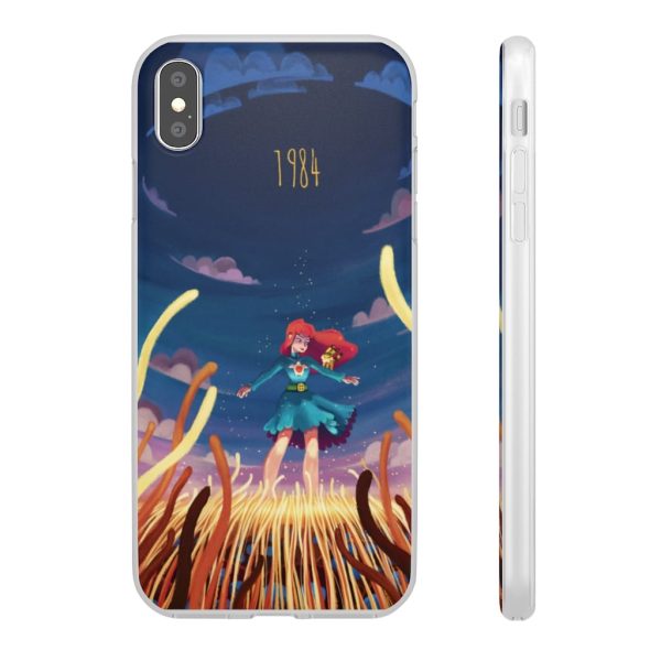 Nausicaa 1984 Illustration iPhone Cases-Accessories, Phone Case