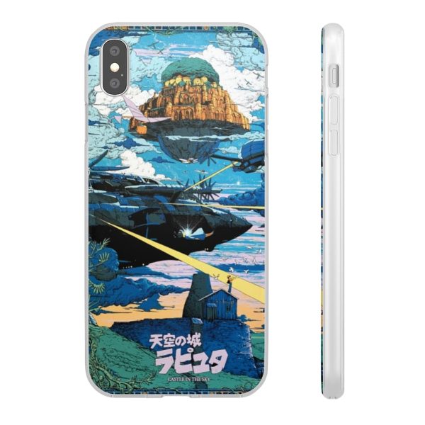 Laputa Castle In The Sky - Laputa: Castle In The Sky – War iPhone Cases-Accessories, Laputa: Castle in the Sky, Phone Case