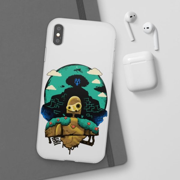 Laputa Castle In The Sky Book - Laputa: Castle in The Sky and Warrior Robot iPhone Cases-Accessories, Laputa Castle In The Sky Book, Laputa: Castle in the Sky, Phone Case
