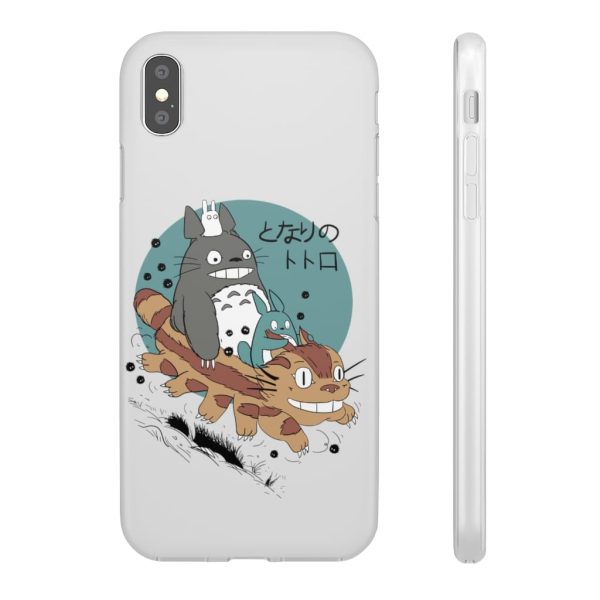 My Totoro - Totoro Riding Catbus iPhone Cases-Accessories, My Neighbor Totoro, My Totoro, Phone Case