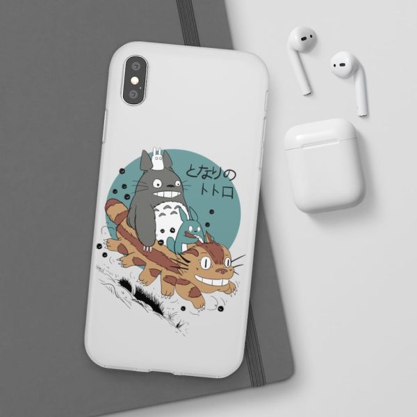 My Totoro - Totoro Riding Catbus iPhone Cases-Accessories, My Neighbor Totoro, My Totoro, Phone Case