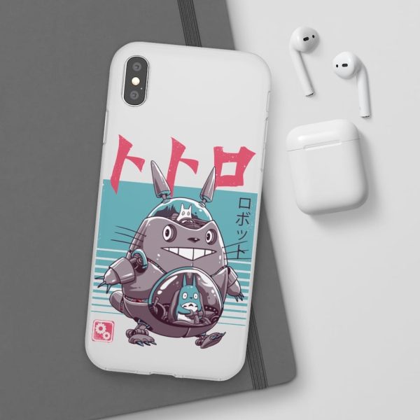 My Friend Totoro - Totoro Bot iPhone Cases-Accessories, My Friend Totoro, My Neighbor Totoro, Phone Case