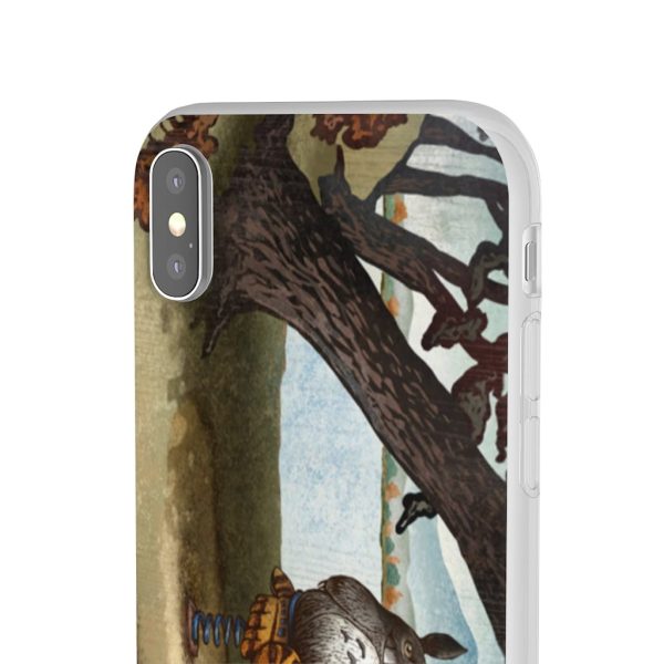 Totoro Bag - Totoro on the Catbus Spring Ride iPhone Cases-Accessories, My Neighbor Totoro, Phone Case, Totoro Bag