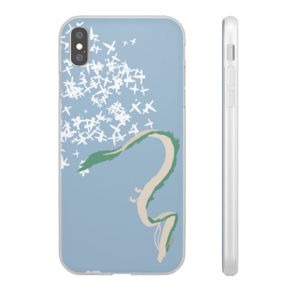 Lin Spirited Away - Spirited Away –  Flying Haku Dragon iPhone Cases-Accessories, Lin Spirited Away, Phone Case, Spirited Away