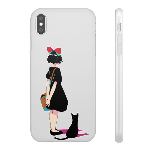 Kiki's Delivery Service Cosplay - Kiki and Jiji Color Art iPhone Cases-Accessories, Kiki's Delivery Service, Kiki's Delivery Service Cosplay, Phone Case