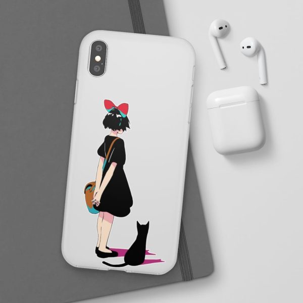 Kiki's Delivery Service Cosplay - Kiki and Jiji Color Art iPhone Cases-Accessories, Kiki's Delivery Service, Kiki's Delivery Service Cosplay, Phone Case