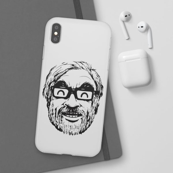 Ghibli Studio – Hayao Miyazaki Portrait iPhone Cases-Accessories, Phone Case