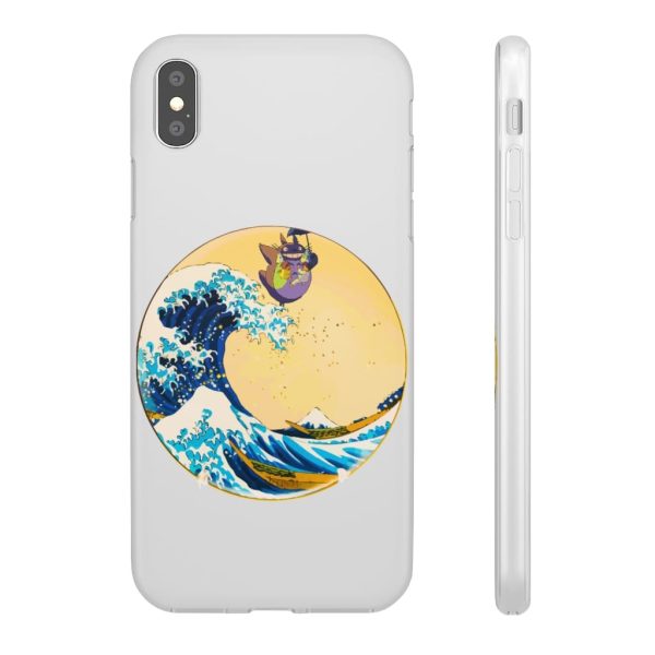 Totoro Anime - Totoro On The Waves iPhone Cases-Accessories, My Neighbor Totoro, Phone Case, Totoro Anime