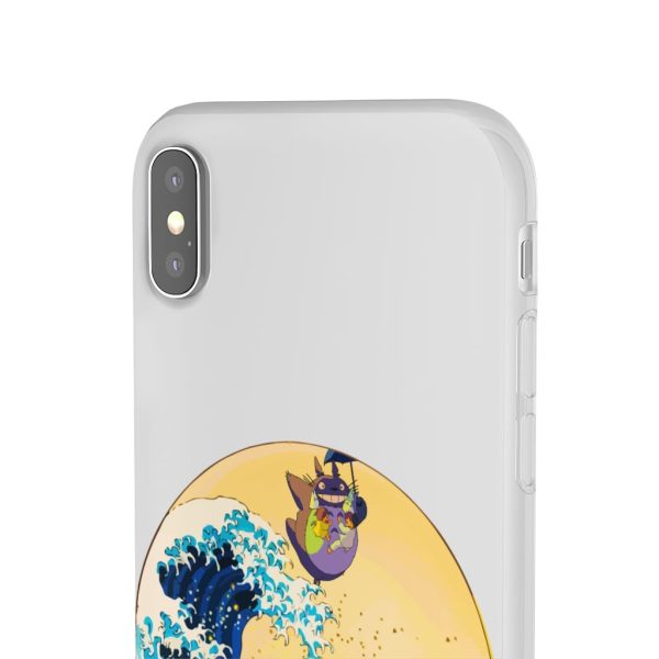 Totoro Anime - Totoro On The Waves iPhone Cases-Accessories, My Neighbor Totoro, Phone Case, Totoro Anime