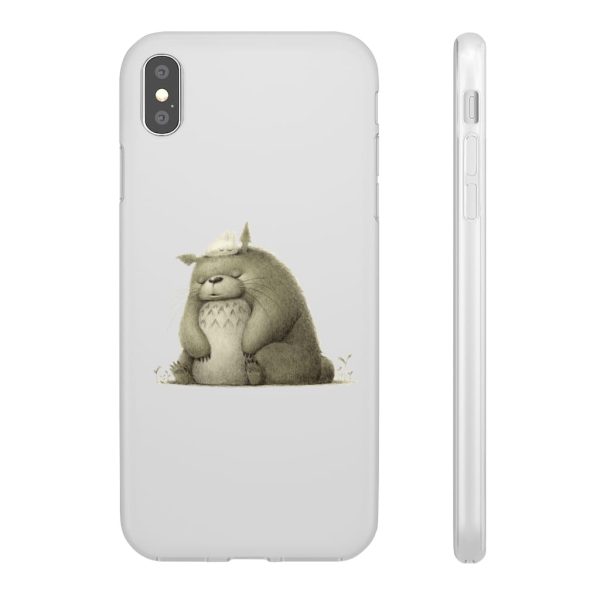 Tom Totoro Concrete Atlantic City - The Fluffy Totoro iPhone Cases-Accessories, My Neighbor Totoro, Phone Case, Tom Totoro Concrete Atlantic City