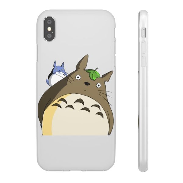 Totoro Plushie - The Curious Totoro iPhone Cases-Accessories, My Neighbor Totoro, Phone Case, Totoro Plushie