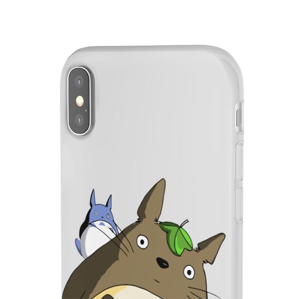 Totoro Plushie - The Curious Totoro iPhone Cases-Accessories, My Neighbor Totoro, Phone Case, Totoro Plushie