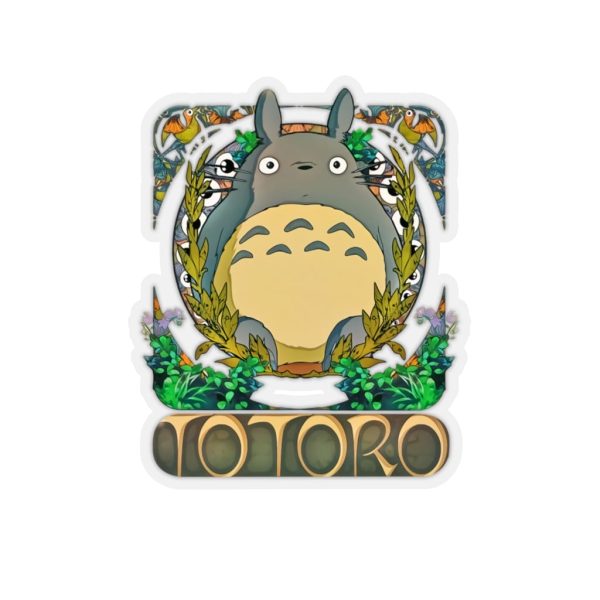 What Is Totoro - Totoro Fanart Stickers-House Decor, My Neighbor Totoro, What Is Totoro