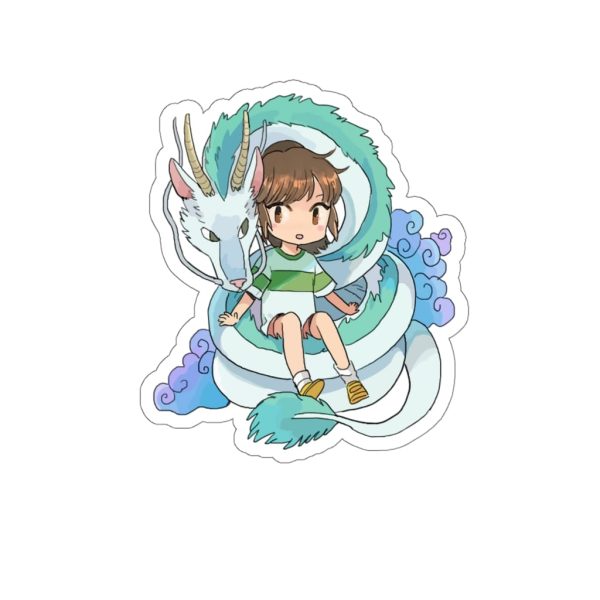 Spirited Away Live - Spirited Away Chihiro and The Dragon Chibi Sticker-House Decor, Minimalistic Spirited Away Wallpaper Phone, Spirited Away, Spirited Away Live, Spirited Away Tattoo