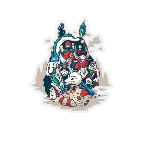 Totoro Bag - Ghibli universe in Totoro Shape Stickers-House Decor, My Neighbor Totoro, Totoro Bag