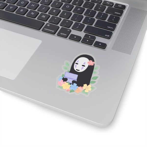 Spirited Away Duck - Spirited Away No Face Kaonashi Cute Flower Sticker-House Decor, kaonashi, no face, Spirited Away, Spirited Away Duck