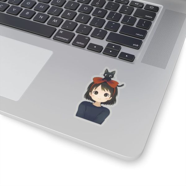 Cat From Kiki's Delivery Service Name - Kiki and Jiji Fanart Stickers-Cat From Kiki's Delivery Service Name, House Decor, Kiki's Delivery Service