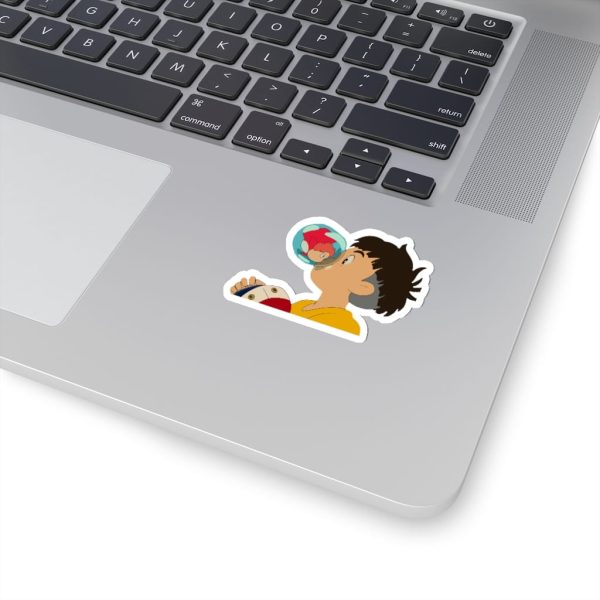 Ponyo Ramen Bowl - Ponyo The Kiss Sticker-Ponyo Ramen Bowl