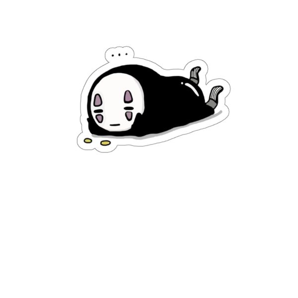 Spirited Away Wallpaper - No Face Kaonashi Lying Stickers-House Decor, kaonashi, no face, Spirited Away, Spirited Away Wallpaper