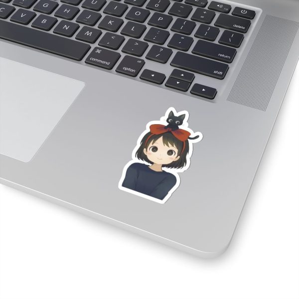 Cat From Kiki's Delivery Service Name - Kiki and Jiji Fanart Stickers-Cat From Kiki's Delivery Service Name, House Decor, Kiki's Delivery Service