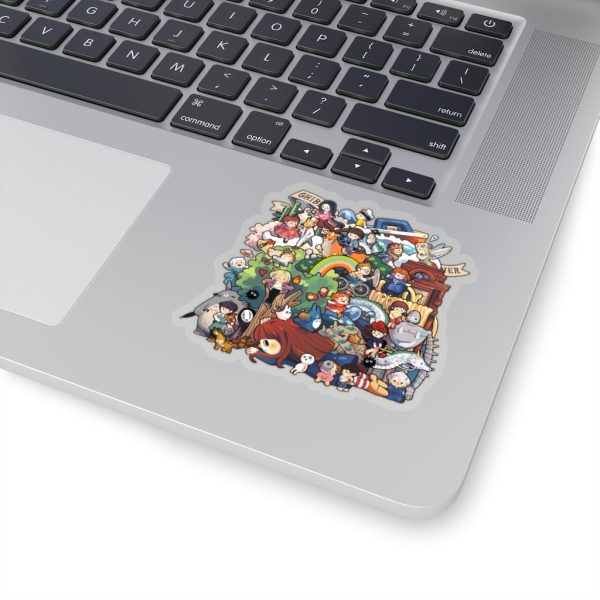 Ghibli Studio All Characters Stickers-House Decor