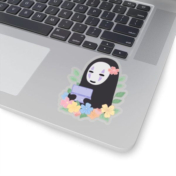 Spirited Away Duck - Spirited Away No Face Kaonashi Cute Flower Sticker-House Decor, kaonashi, no face, Spirited Away, Spirited Away Duck