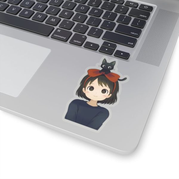 Cat From Kiki's Delivery Service Name - Kiki and Jiji Fanart Stickers-Cat From Kiki's Delivery Service Name, House Decor, Kiki's Delivery Service