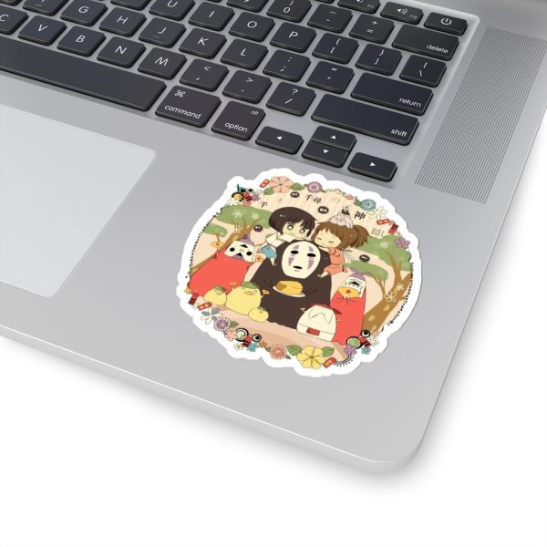 Spirited Away Soot Sprites - Spirited Away – Kaonashi No Face and Friends Stickers-House Decor, kaonashi, no face, Spirited Away, Spirited Away Soot Sprites