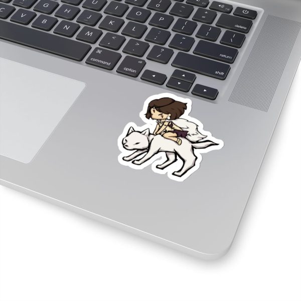 Princess Mononoke Forest Spirit Black - Princess Mononoke and the Wolf Chibi Stickers-House Decor, princess mononoke, Princess Mononoke Forest Spirit Black