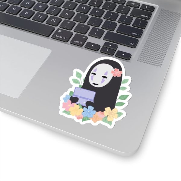 Spirited Away Duck - Spirited Away No Face Kaonashi Cute Flower Sticker-House Decor, kaonashi, no face, Spirited Away, Spirited Away Duck