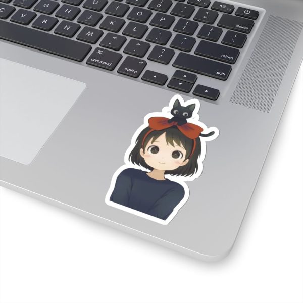 Cat From Kiki's Delivery Service Name - Kiki and Jiji Fanart Stickers-Cat From Kiki's Delivery Service Name, House Decor, Kiki's Delivery Service