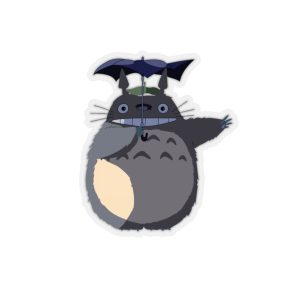 Totoro Characters - My Neighbor Totoro With Umbrella Stickers-House Decor, My Neighbor Totoro, Totoro Characters