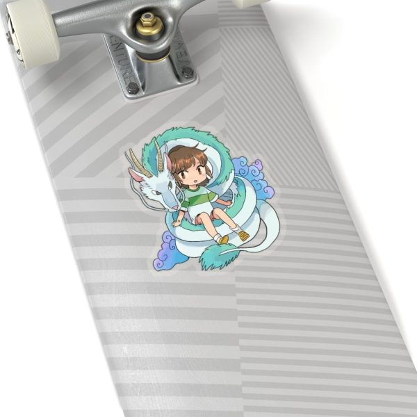 Spirited Away Live - Spirited Away Chihiro and The Dragon Chibi Sticker-House Decor, Minimalistic Spirited Away Wallpaper Phone, Spirited Away, Spirited Away Live, Spirited Away Tattoo