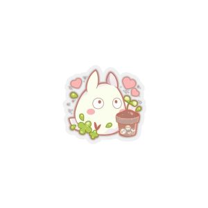 My Neighbor Totoro Wallpaper - Mini White Totoro Sticker-House Decor, My Neighbor Totoro, My Neighbor Totoro Wallpaper