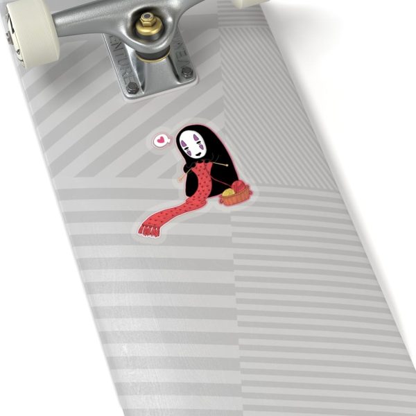 Spirited Away Japanese - Spirited Away No Face Kaonashi Knitting Stickers-House Decor, kaonashi, no face, Spirited Away, Spirited Away Japanese