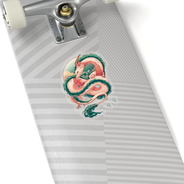 Haku Spirited Away Dragon - Spirited Away Haku Dragon Fanart Stickers-Haku Spirited Away Dragon, House Decor, Spirited Away, Spirited Away Arms Guy, Spirited Away: Live On Stage