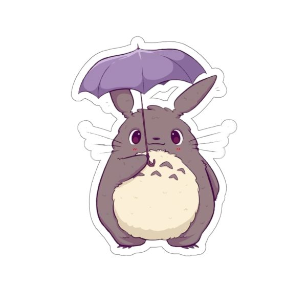 Totoro Costume - Totoro and Umbrella Cute Sticker-House Decor, My Neighbor Totoro, Totoro Costume