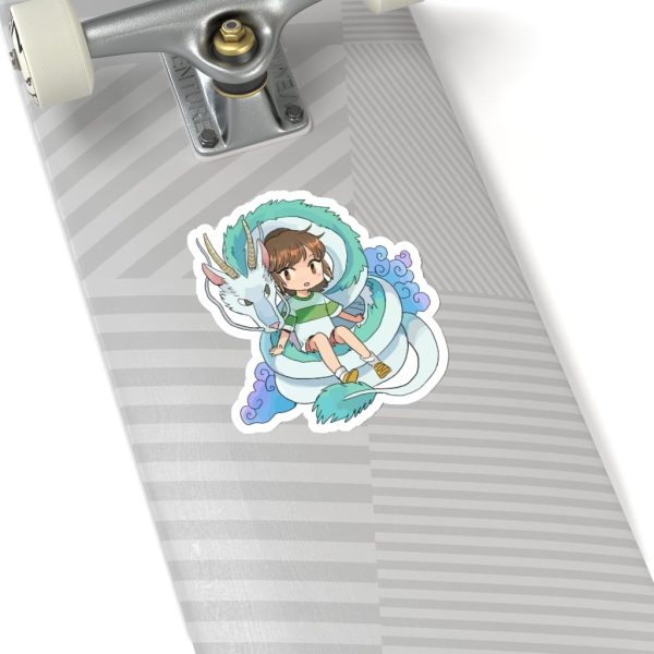 Spirited Away Live - Spirited Away Chihiro and The Dragon Chibi Sticker-House Decor, Minimalistic Spirited Away Wallpaper Phone, Spirited Away, Spirited Away Live, Spirited Away Tattoo