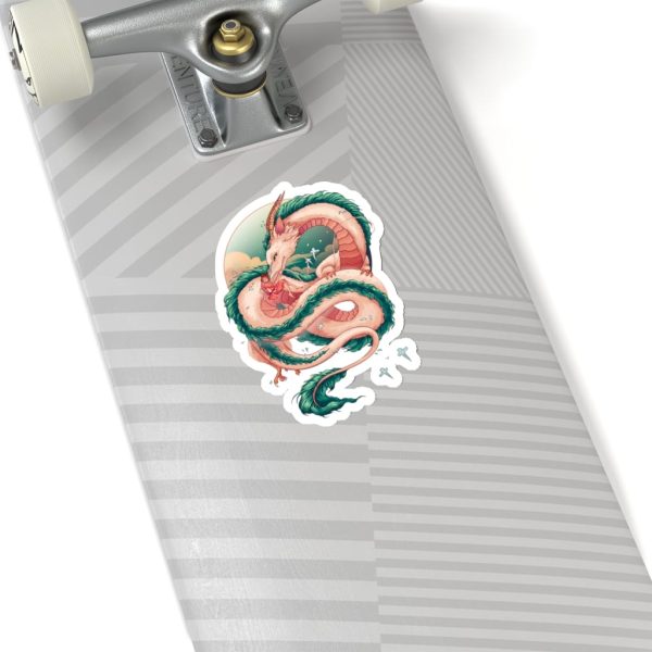 Haku Spirited Away Dragon - Spirited Away Haku Dragon Fanart Stickers-Haku Spirited Away Dragon, House Decor, Spirited Away, Spirited Away Arms Guy, Spirited Away: Live On Stage