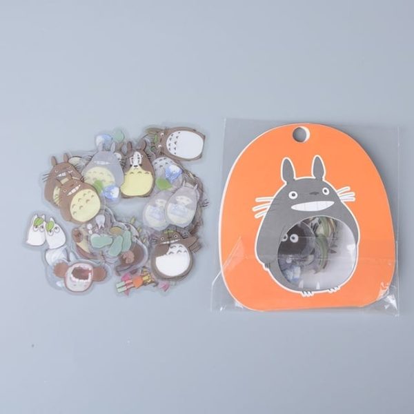 Totoro Concrete Facebook - My Neighbor Totoro Stickers 60pcs/pack-House Decor, My Neighbor Totoro, Totoro Concrete Facebook