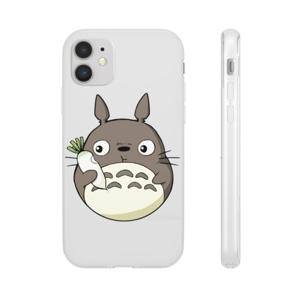 My Neighbor Totoro - Totoro Eating Turnip iPhone Cases-Accessories, My Neighbor Totoro, Phone Case