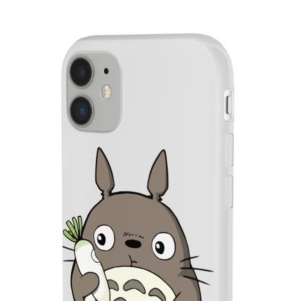 My Neighbor Totoro - Totoro Eating Turnip iPhone Cases-Accessories, My Neighbor Totoro, Phone Case