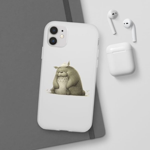 Tom Totoro Concrete Atlantic City - The Fluffy Totoro iPhone Cases-Accessories, My Neighbor Totoro, Phone Case, Tom Totoro Concrete Atlantic City