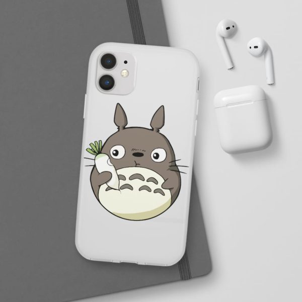 My Neighbor Totoro - Totoro Eating Turnip iPhone Cases-Accessories, My Neighbor Totoro, Phone Case