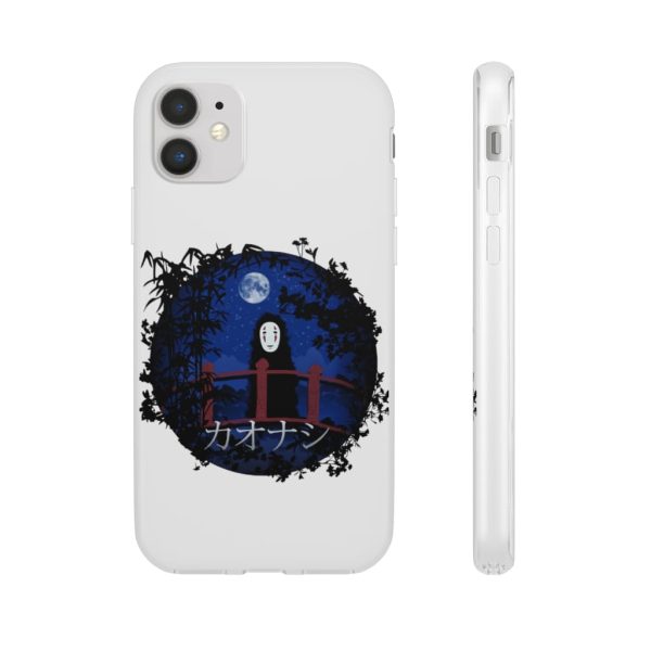 Spirited Away Live' - Spirited Away Kaonashi No Face by the blue Moon iPhone Cases-Accessories, Characters Spirited Away, kaonashi, no face, Phone Case, Spirited Away, Spirited Away Live