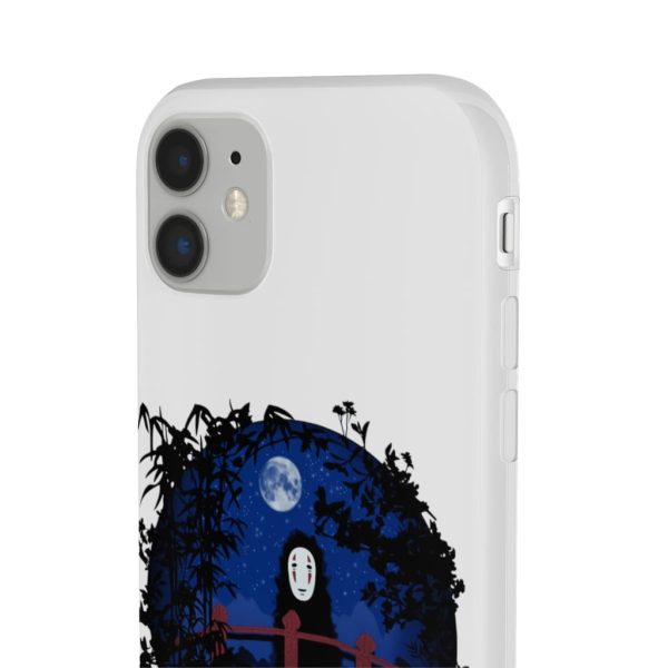 Spirited Away Live' - Spirited Away Kaonashi No Face by the blue Moon iPhone Cases-Accessories, Characters Spirited Away, kaonashi, no face, Phone Case, Spirited Away, Spirited Away Live
